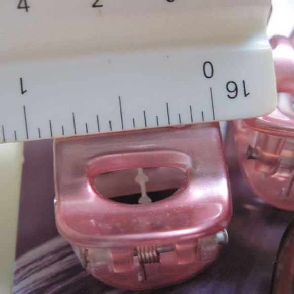 Pretty Pink Hair Accessory Set Headband Noelle Butterfly Elastics Clips Bundle main image 5